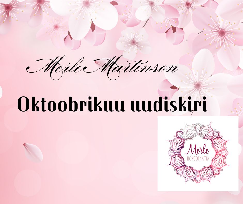 selleks, et Sinuni jõuks kõik mu tegevused tegin Sulle oktoobrikuu uudiskirja. Nii vist on popp ja noortepärane. 